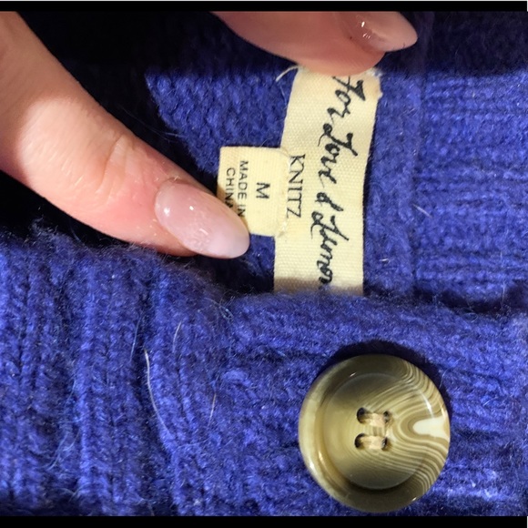 For Love & Lemons Mia pointelle Cardigan - Picture 3 of 6